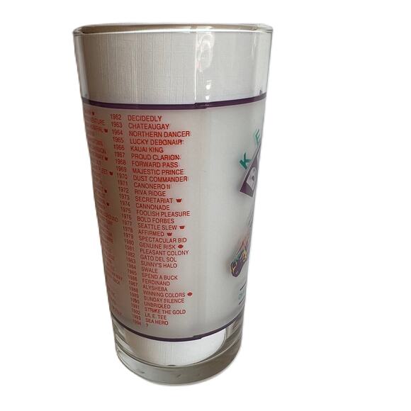 Vintage 1994 "120th Kentucky Derby" Mint Julep Souvenir Collector's Glass - Picture 3 of 5